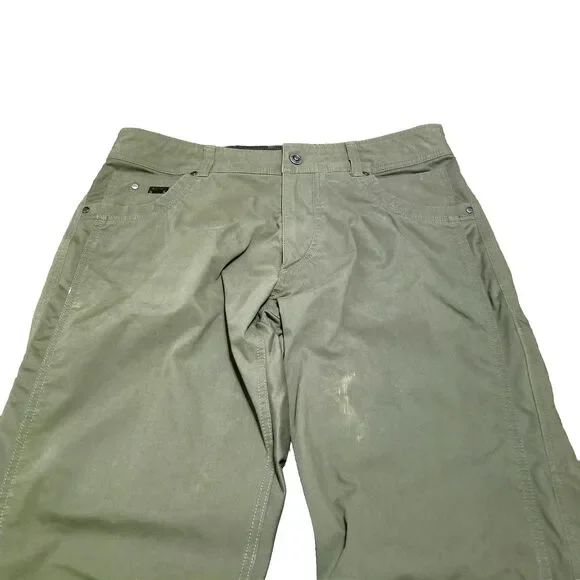 Kuhl Radikl Pants Men Size 36x34 Brown Hiking Carpenter Cargo Stretch (36x33.5) - Picture 2 of 9